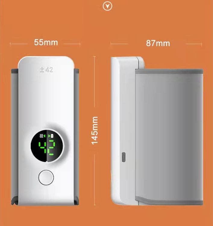 Chauffe-biberon portable rechargeable avec écran LCD et Température réglable - سخان قارورة الحليب - 3