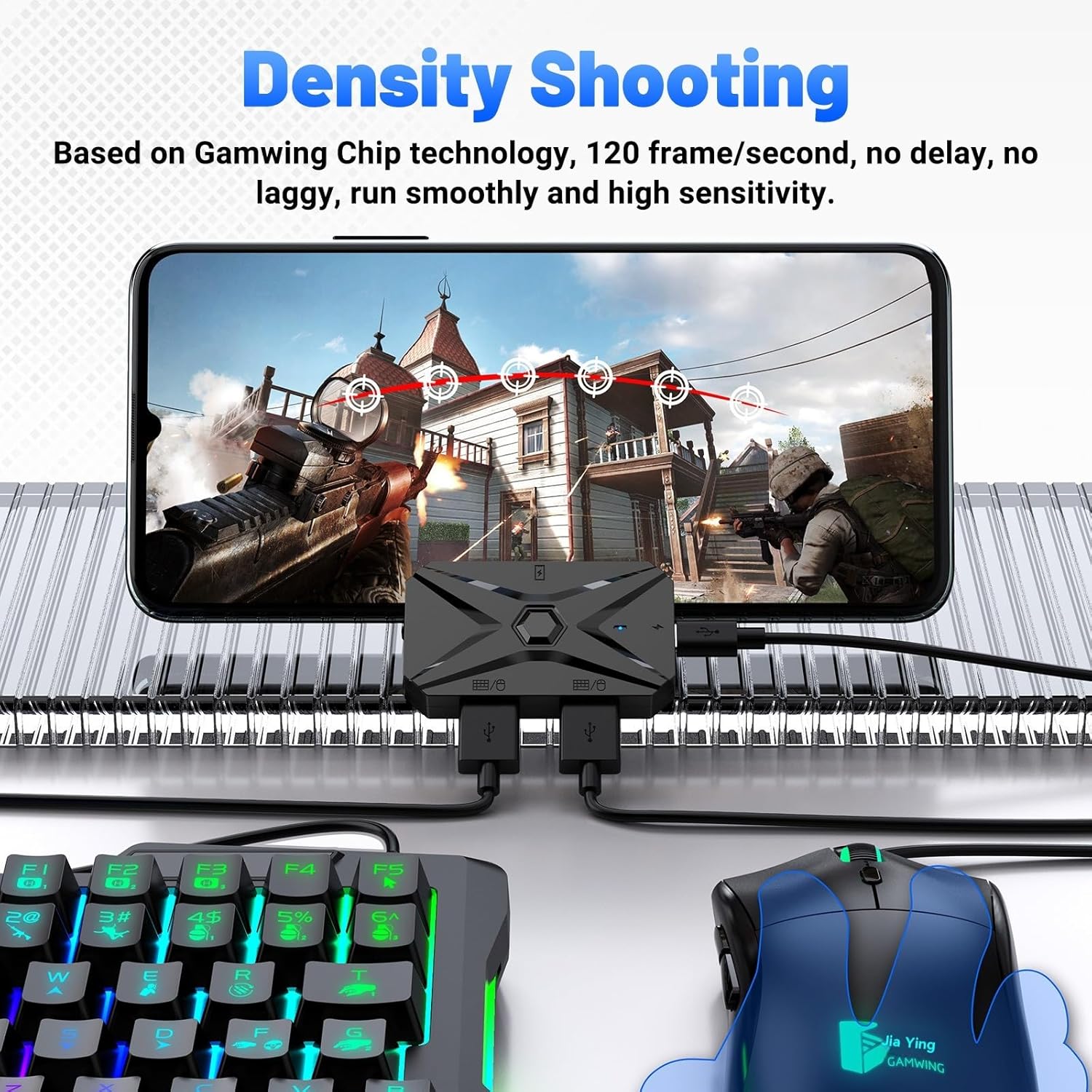 Convertisseur de clavier et de souris M1 Pro pour Smartphone et Tablette Android - محول لوحة مفاتيح وماوس للألعاب أندرويد 9