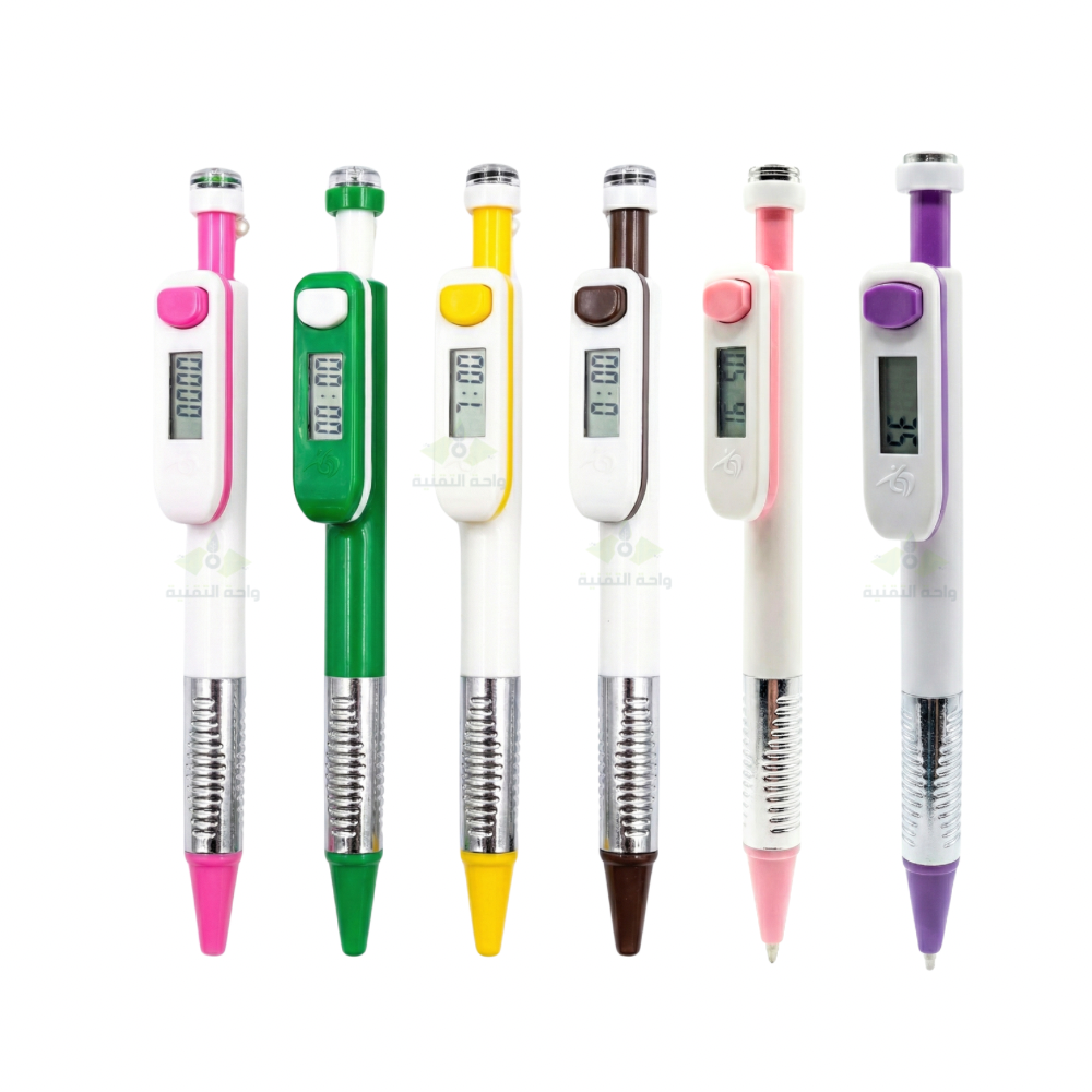 Stylo Compteur Tasbih Musulman avec Boussole - قلم ومسبحة إلكترونية ذكية 4 في 1 مع ساعة وبوصلة 3