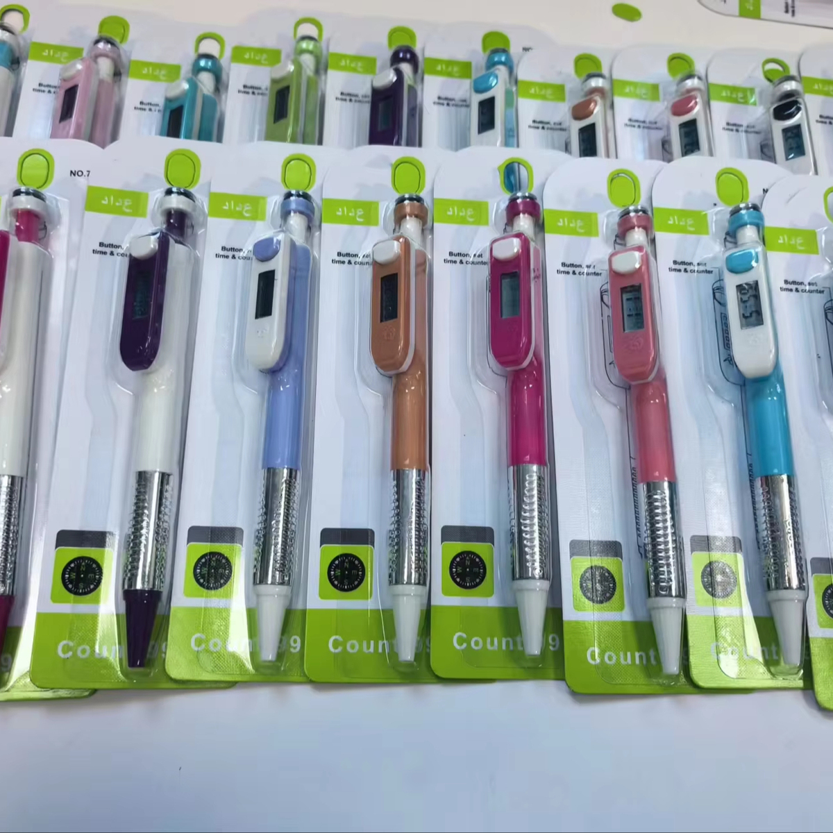 Stylo Compteur Tasbih Musulman avec Boussole - قلم ومسبحة إلكترونية ذكية 4 في 1 مع ساعة وبوصلة 8