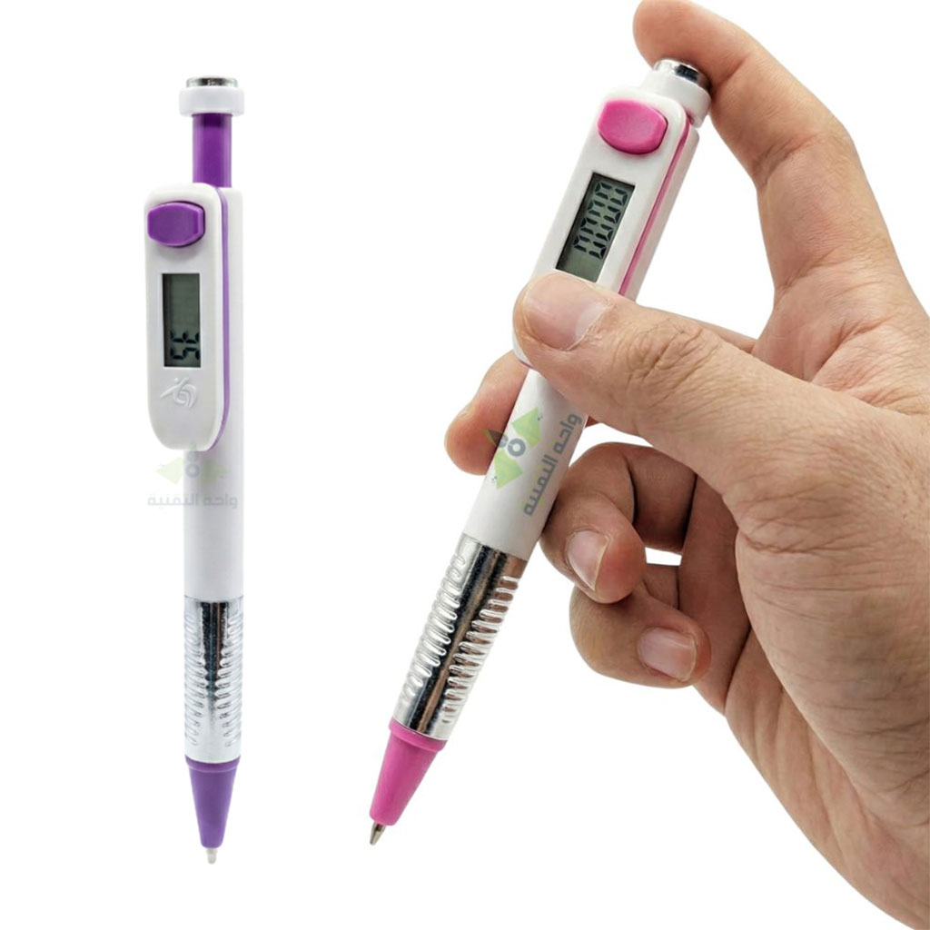 Stylo Compteur Tasbih Musulman avec Boussole - قلم ومسبحة إلكترونية ذكية 4 في 1 مع ساعة وبوصلة 2