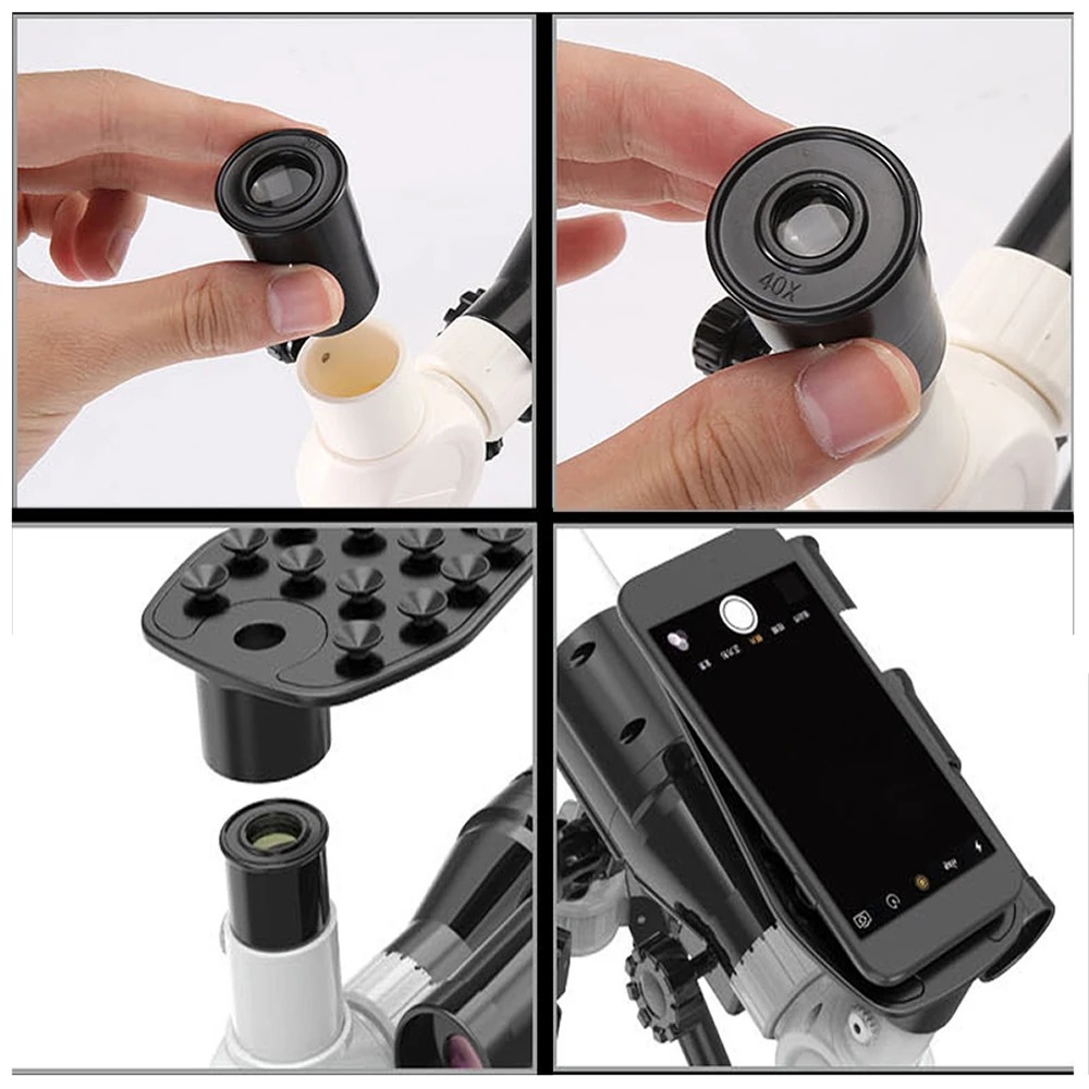 Télescope sur trépied pour enfants grossissements 20x 30x 40x - تلسكوب احترافي ثلاثي القوائم للأطفال - 4