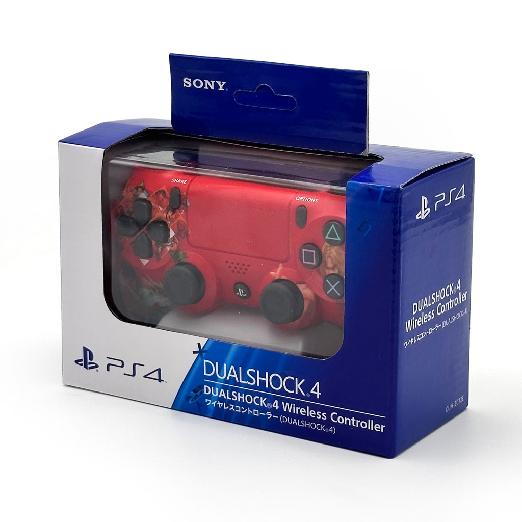 SONY DualShock Manette PS4 Sans Fil, Batterie Rechargeable (High Copy) – Edition Street Fighter - 1