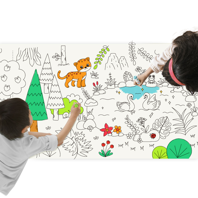 Rouleau de papier à colorier pour enfants 500*30 - ورق تلوين للأطفال 3