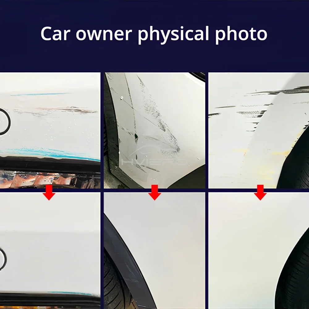 Kit de réparation des rayures pour voitures 3in1 cire de polissage + pâte à polir pour la carrosserie + nettoyant pour peinture - طقم إصلاح خدوش السيارات - 4