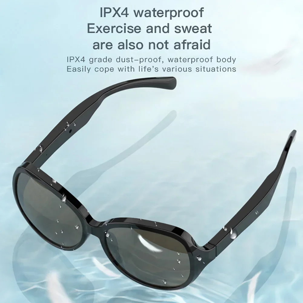 Lunettes de soleil intelligentes ecouteurs sans fil Bluetooth, appels mains libres - نظارات شمسية ذكيةو سماعات رأس لاسلكية بتقنية البلوتوث - 11