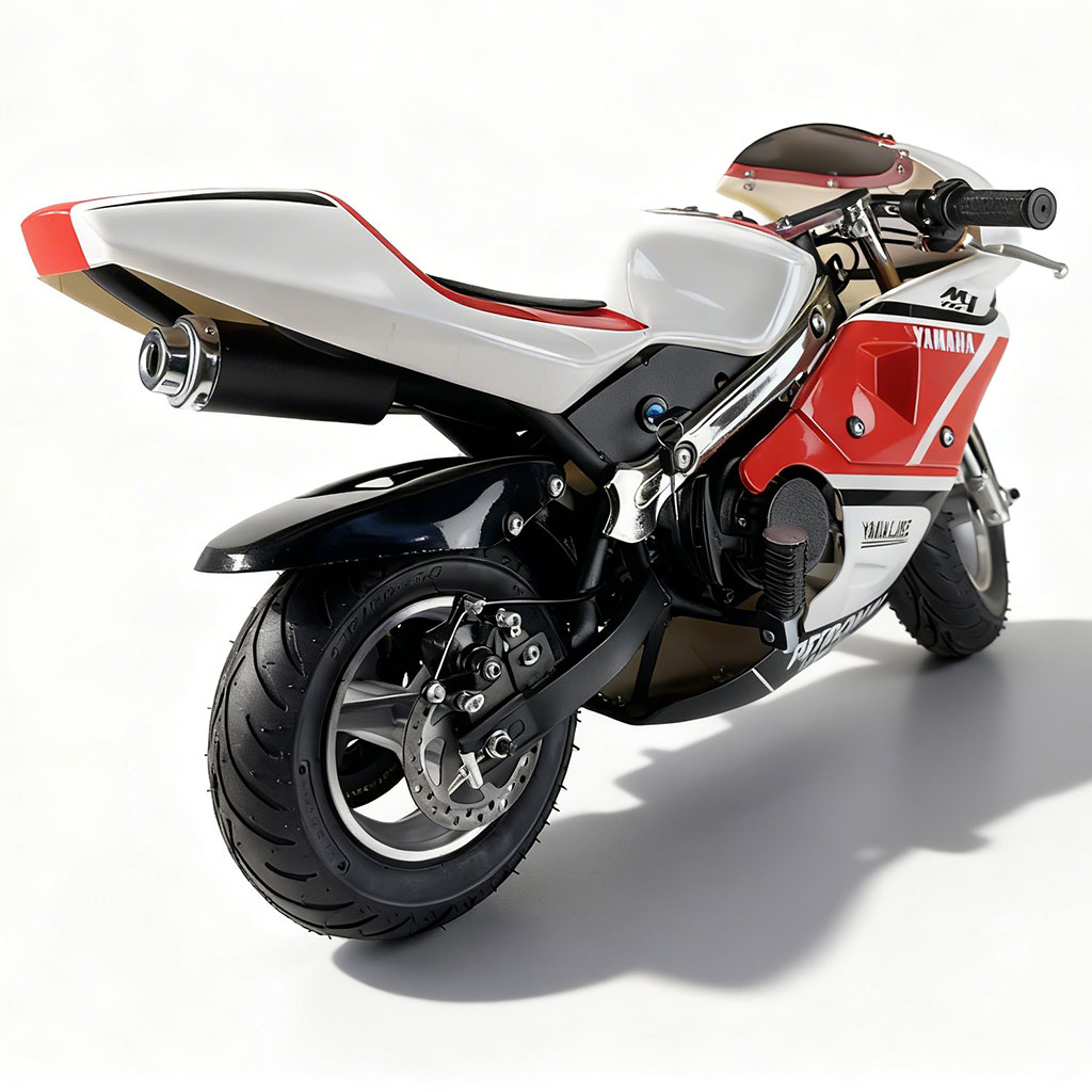 Mini Moto GP pour Enfants Moteur 49cc Démarrage à Tirette - دراجة نارية محرك بنزين 2