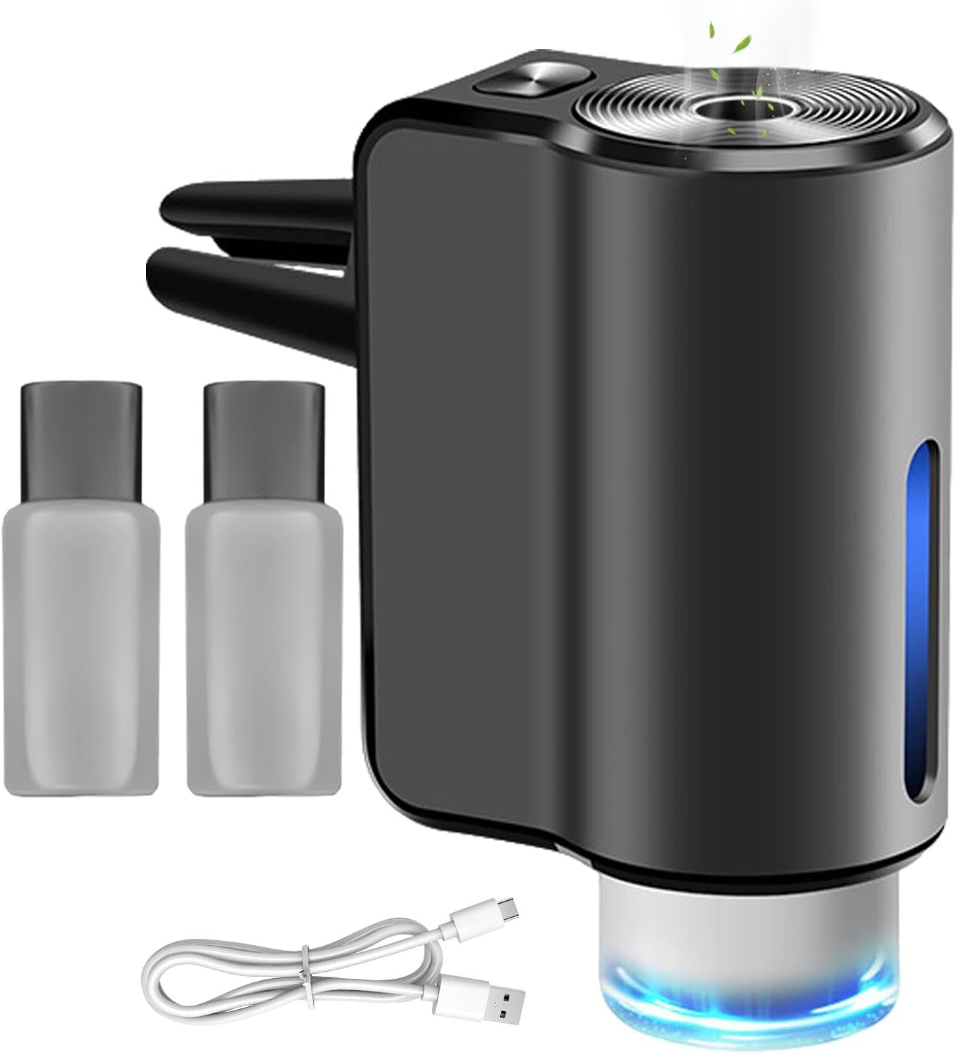 Diffuseur d'huile intelligent à clip sortie de climatisation avec 3 recharge - طقم معطر سيارة - 2