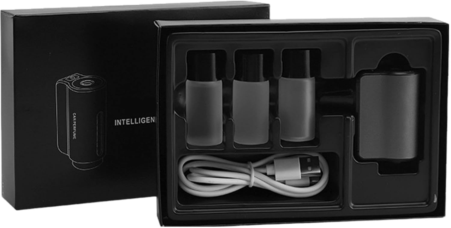 Diffuseur d'huile intelligent à clip sortie de climatisation avec 3 recharge - طقم معطر سيارة - 1