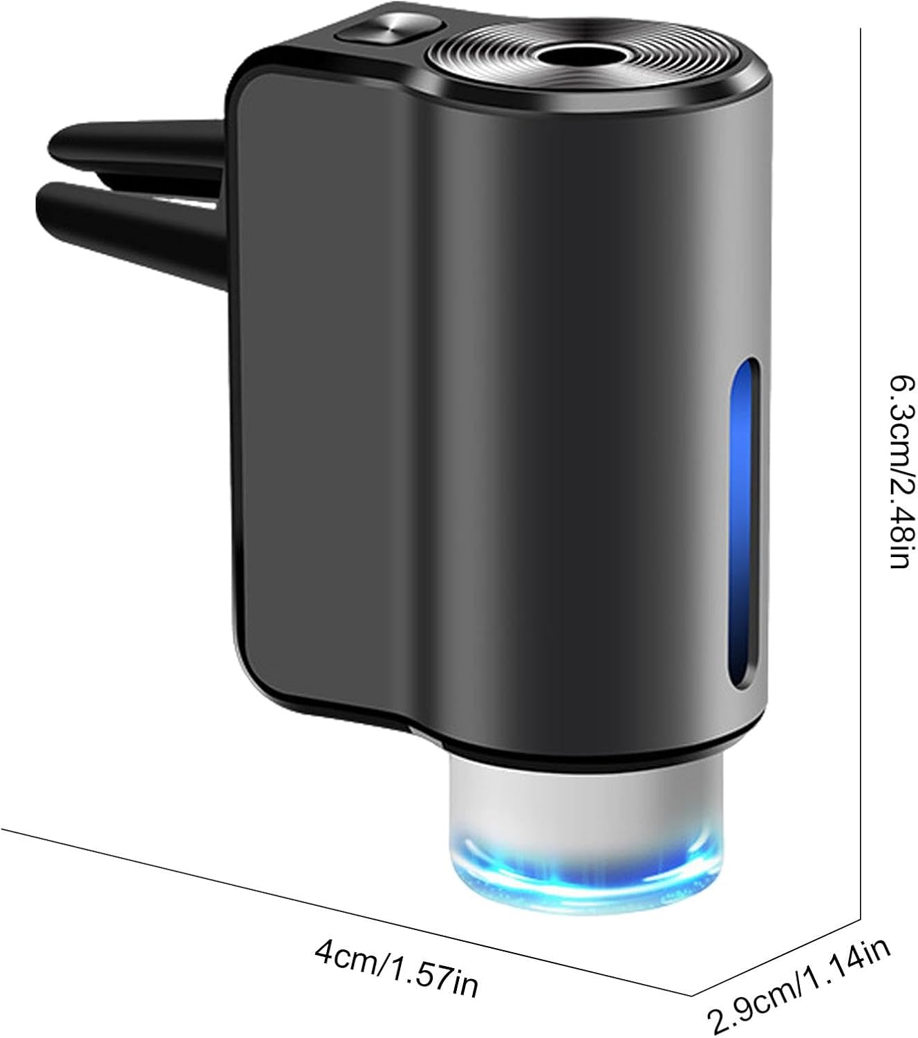 Diffuseur d'huile intelligent à clip sortie de climatisation avec 3 recharge - طقم معطر سيارة - 3