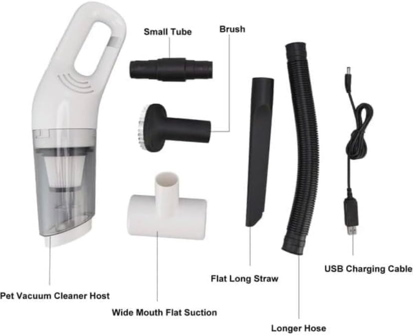 Aspirateur Portable Multifonction 6en1 JB-168 batterie 1800 mAh Filtre HEPA - مكنسة كهربائية محمولة - 1