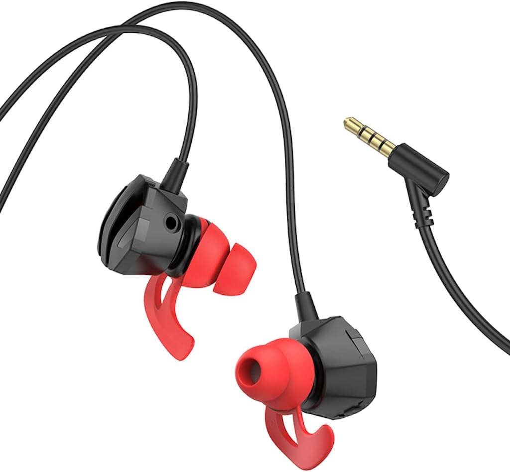 Écouteurs de jeu filaire intra-auriculaire avec microphone E-Sport Hoco M105 - سماعات ألعاب إحترافية مع ميكروفون - 5