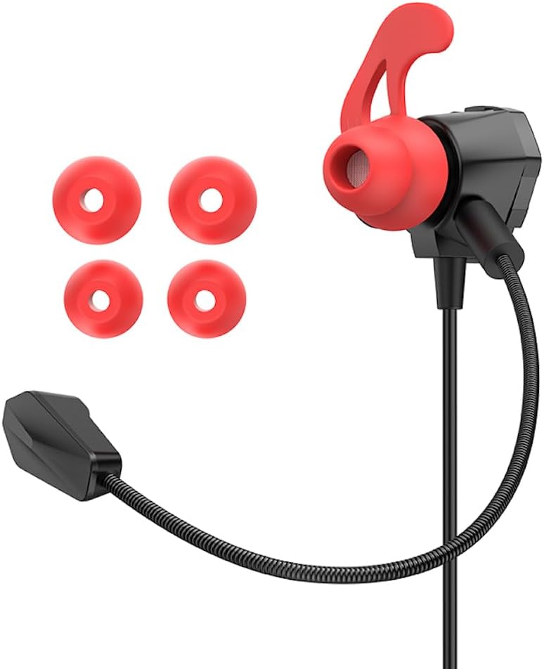 Écouteurs de jeu filaire intra-auriculaire avec microphone E-Sport Hoco M105 - سماعات ألعاب إحترافية مع ميكروفون 4