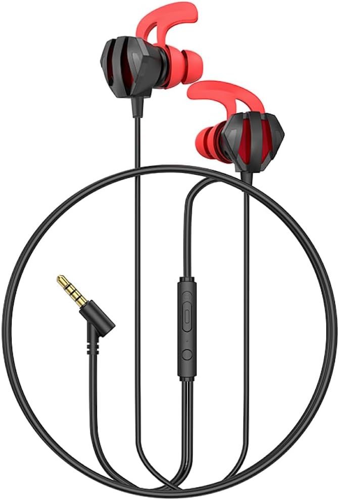 Écouteurs de jeu filaire intra-auriculaire avec microphone E-Sport Hoco M105 - سماعات ألعاب إحترافية مع ميكروفون 11