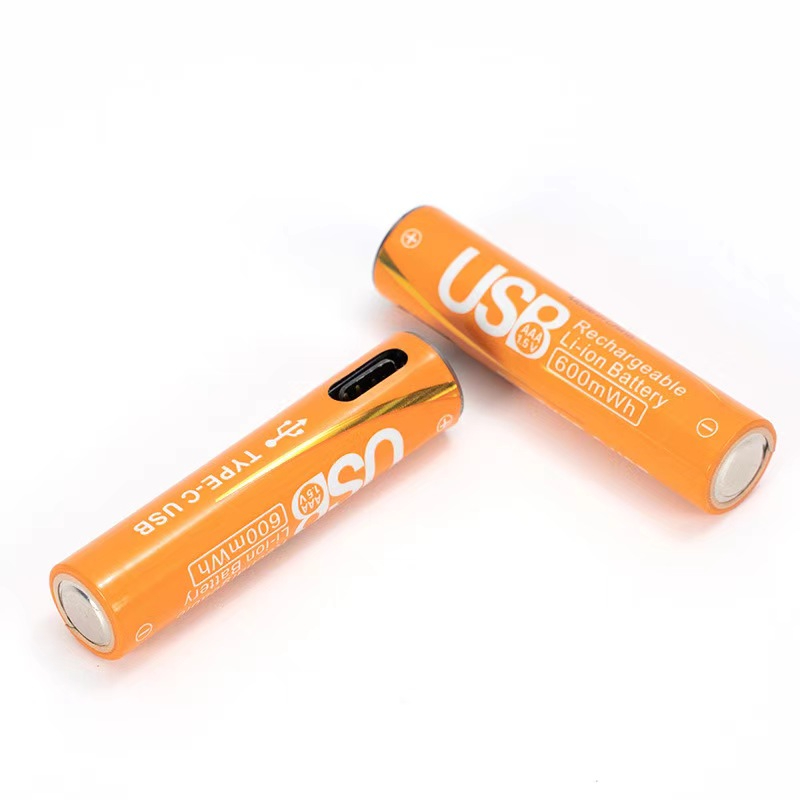 4 piles AAA rechargeables USB Type-C - بطاريات قابلة للشحن حجم صغير 3