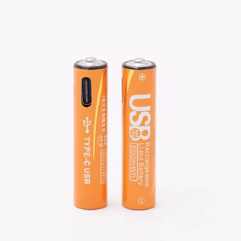 4 piles AAA rechargeables USB Type-C - بطاريات قابلة للشحن حجم صغير 5