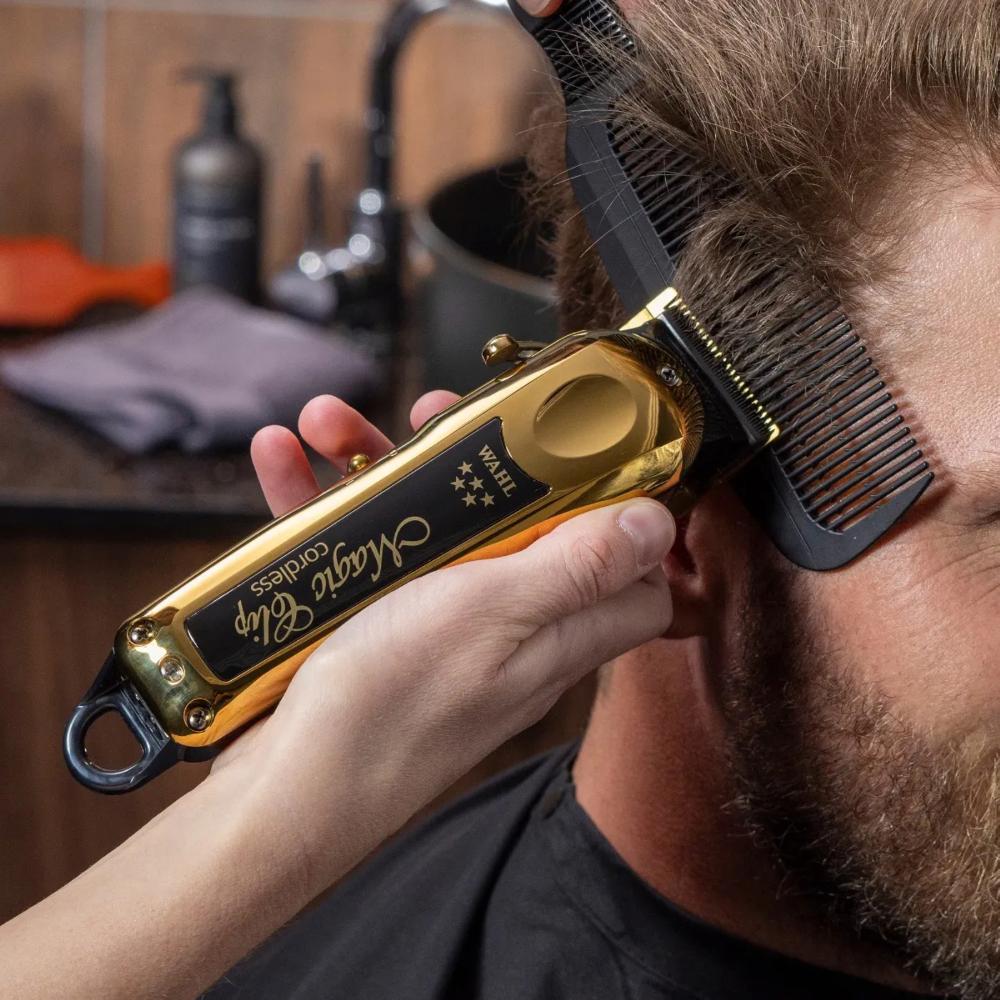 Tondeuse Wahl Magic Clip Gold Cordless Clipper - ماكينة حلاقة الشعر اللاسلكية - 4