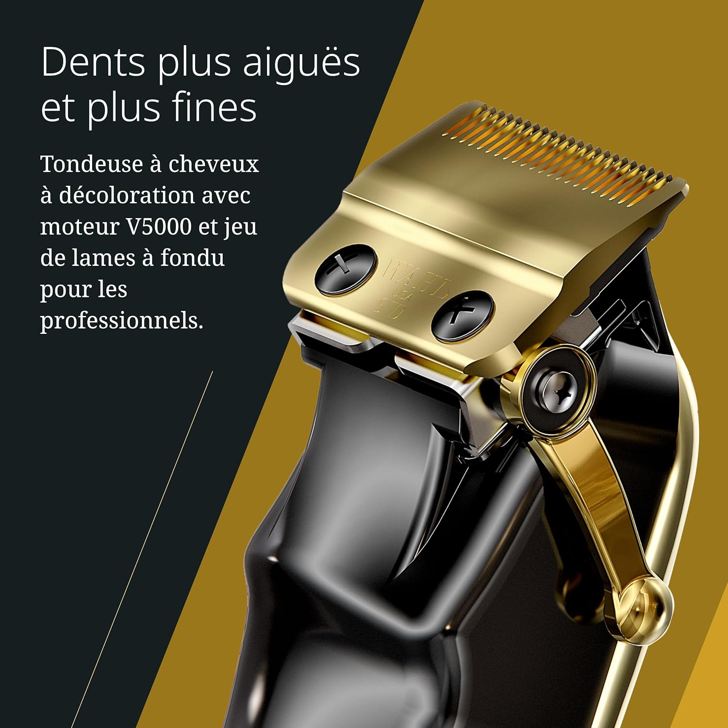 Tondeuse Wahl Magic Clip Gold Cordless Clipper - ماكينة حلاقة الشعر اللاسلكية - 8