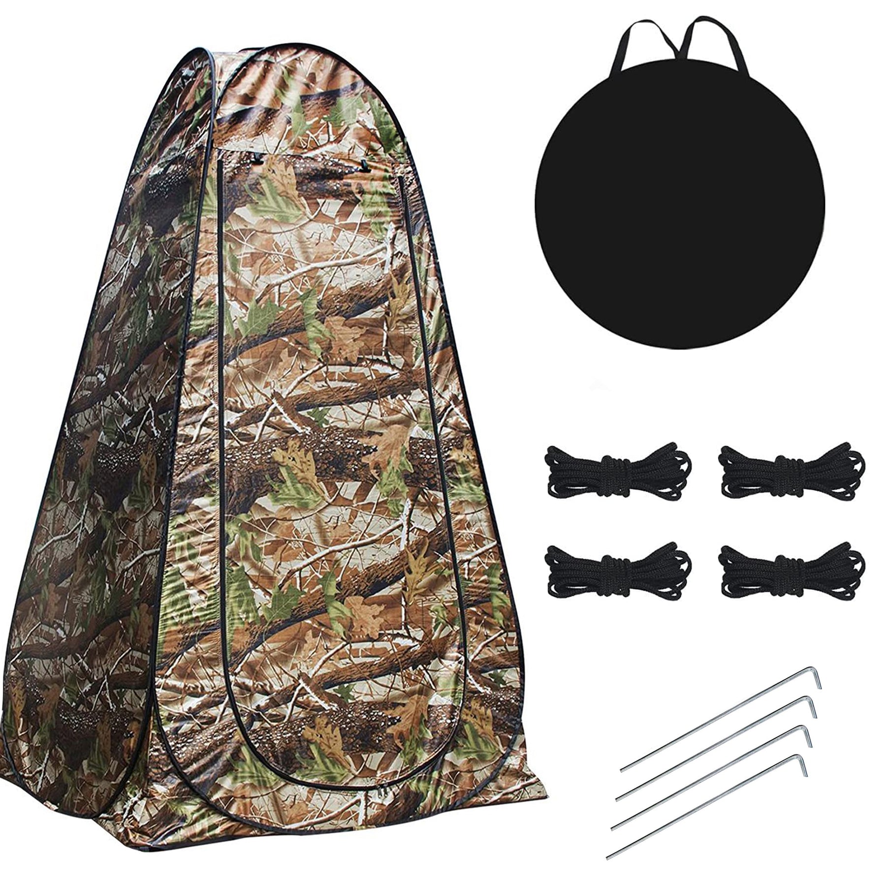 Tente de change pliable protection UPF 50+ et imperméable, 120 x 120 x 190 cm, camouflage - خيمة تغيير الملابس قابلة للطي - 19