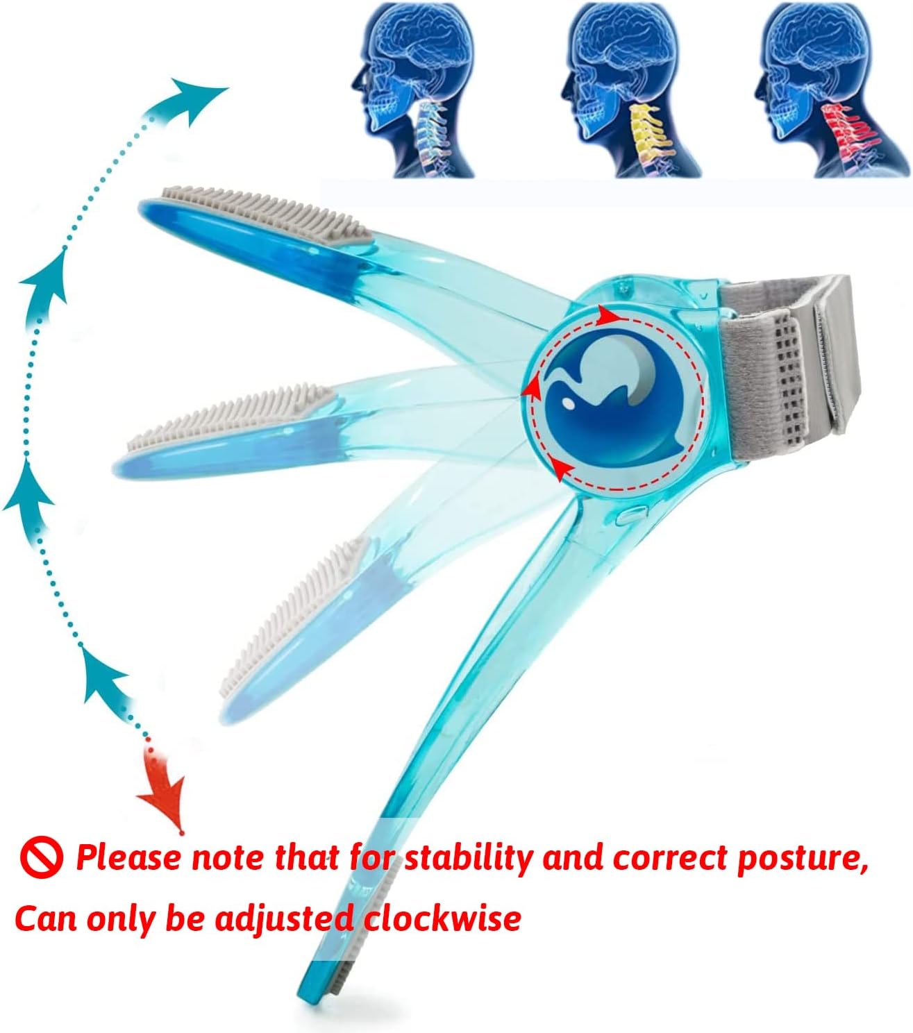 Orthèse cervicale et stabilisateur de cou ajustable pour enfants et adultes - دعامة عنق للكبار والصغار - 7