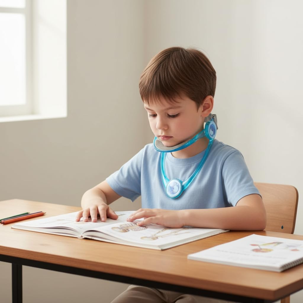 Orthèse cervicale et stabilisateur de cou ajustable pour enfants et adultes - دعامة عنق للكبار والصغار - 1