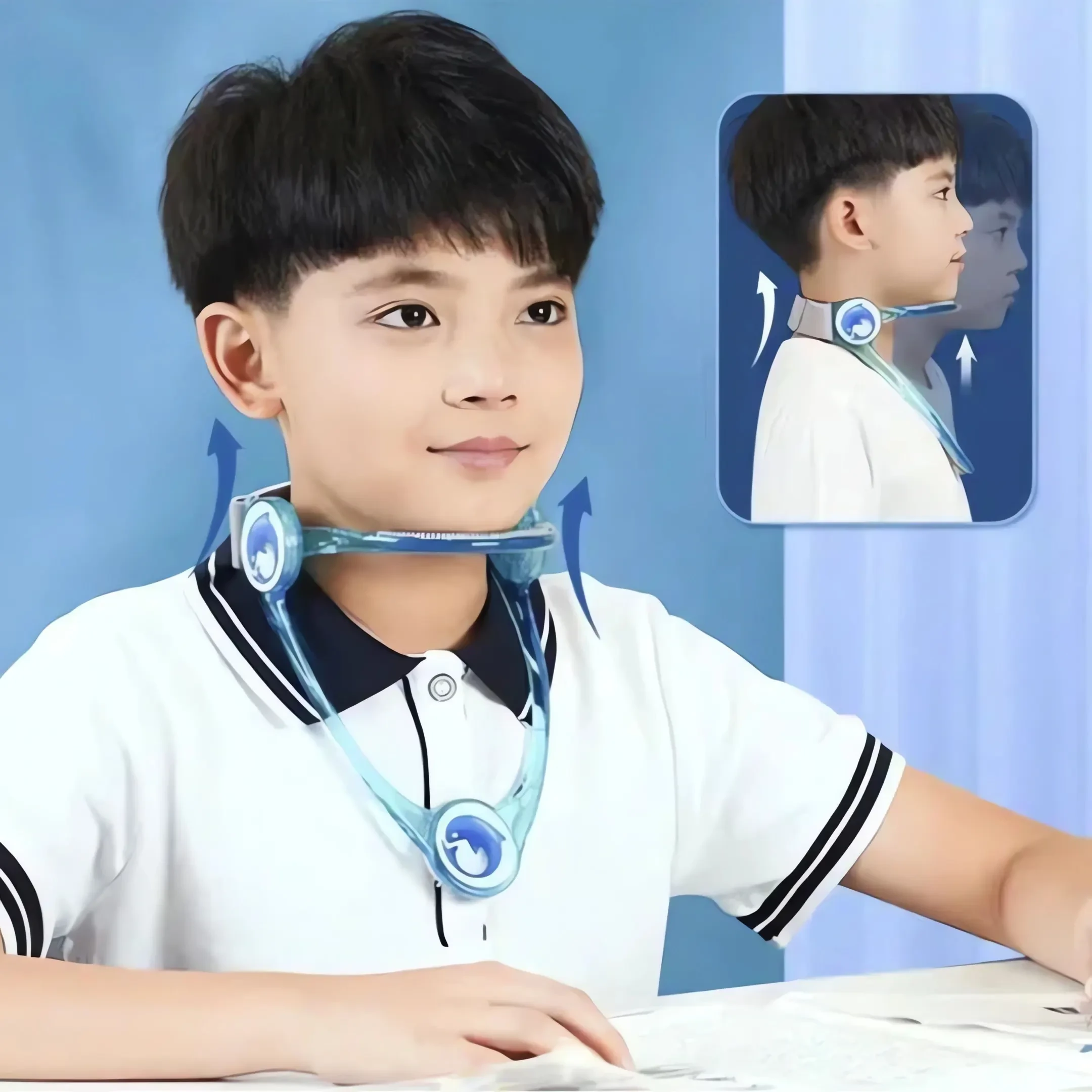 Orthèse cervicale et stabilisateur de cou ajustable pour enfants et adultes - دعامة عنق للكبار والصغار 4