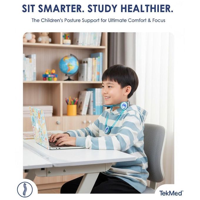 Orthèse cervicale et stabilisateur de cou ajustable pour enfants et adultes - دعامة عنق للكبار والصغار 19