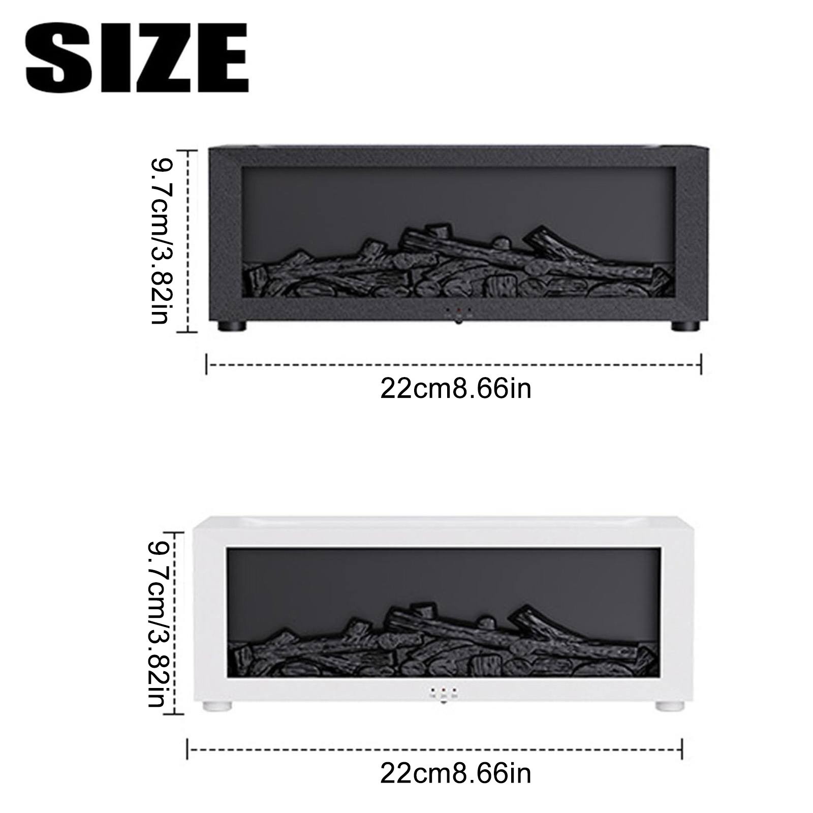 Humidificateur Effet Flamme 7 Couleurs - مرطب الهواء بتأثير اللهب الواقعي - 11