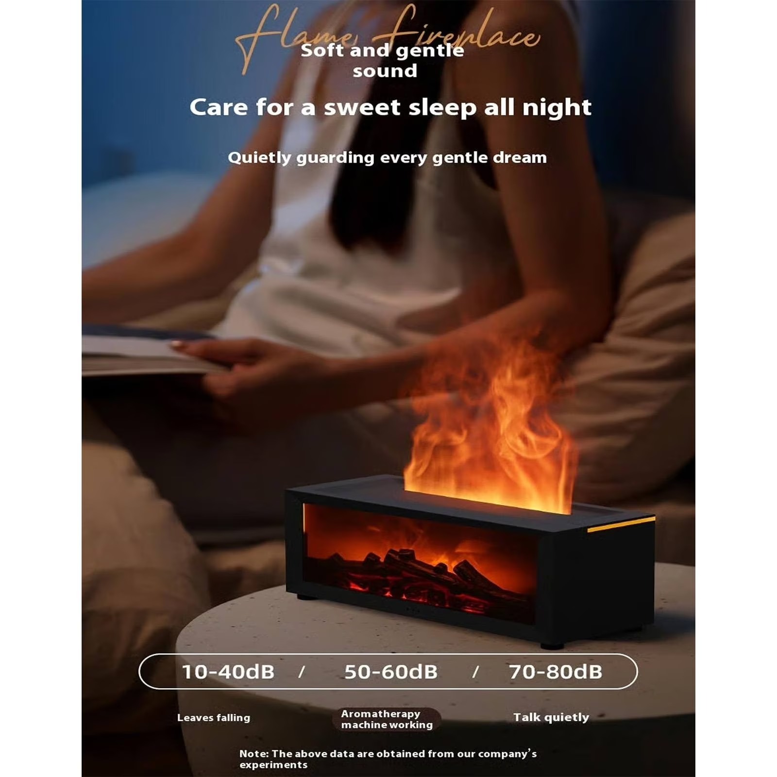 Humidificateur Effet Flamme 7 Couleurs - مرطب الهواء بتأثير اللهب الواقعي - 4