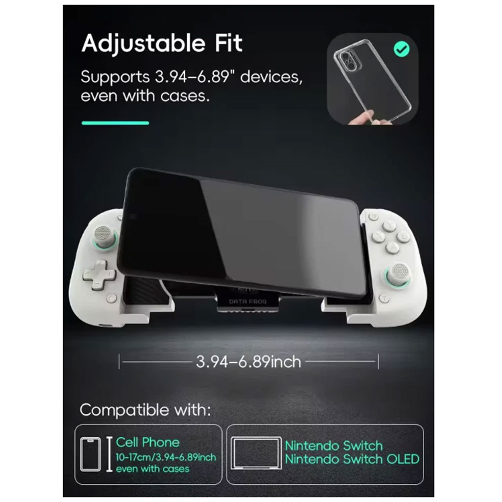 Manette pour smartphone DATA FROG X3 Bluetooth avec Ventilateur de Refroidissement - وحدة تحكم مع مبرد مدمج - 1