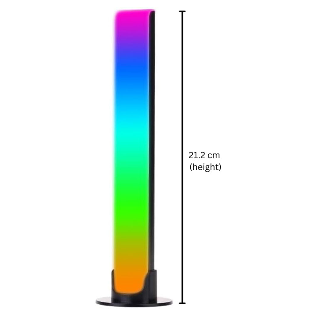 Barre LED RGB 2PCS synchronisée avec la musique et les sons 8 modes d'éclairage - أضواء ملونة متزامنة مع الموسيقى - 1