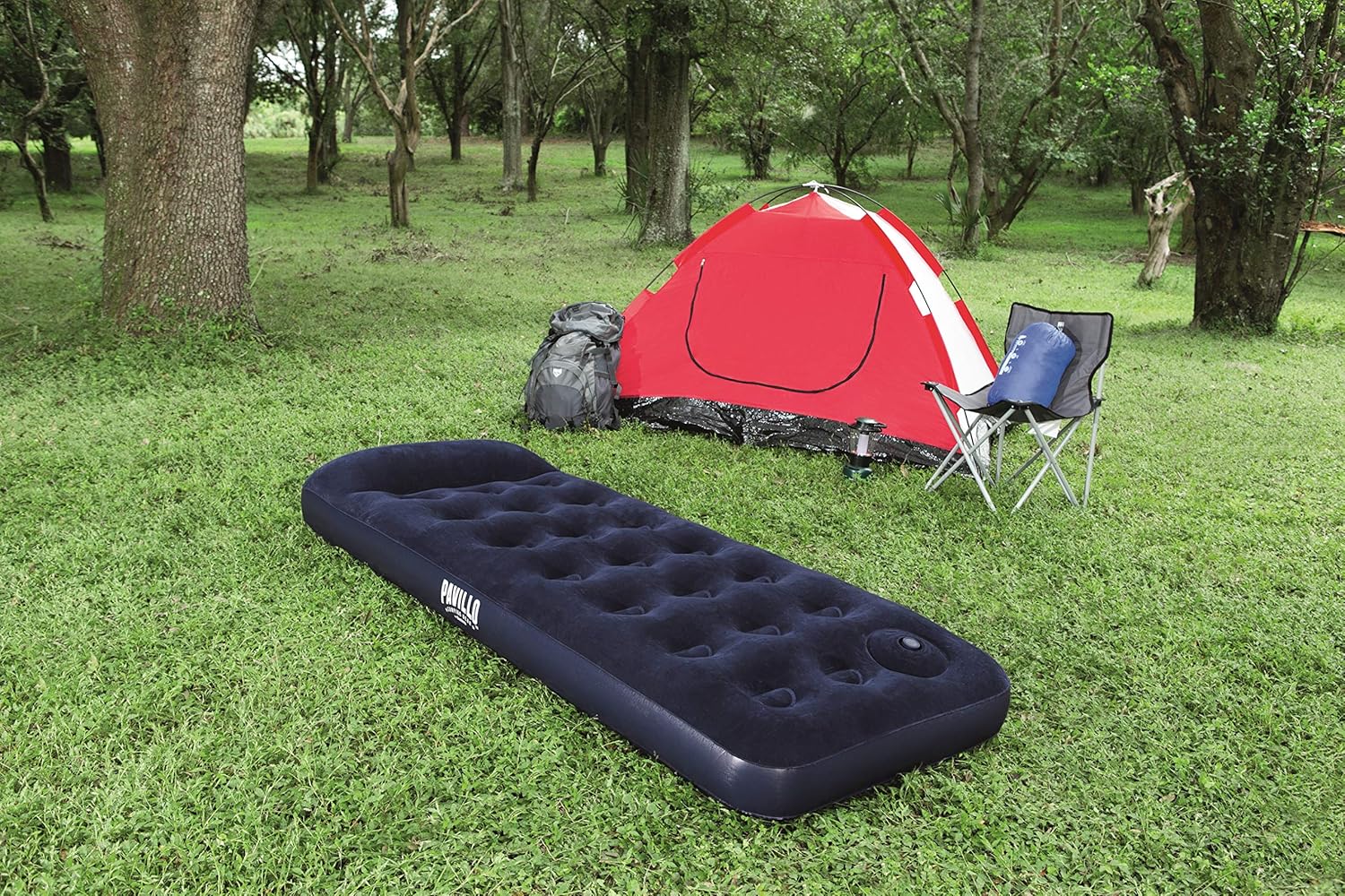 Matelas Gonflable avec Pompe à Pied Intégrée (185x76cm) - مرتبة النوم الهوائية المتطورة مع مضخة قدم مدمجة 10