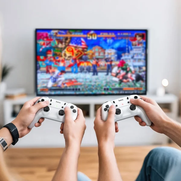 Console Rétro Hoco GA31 – 20 000 Jeux Intégrés avec 2 Manettes Sans Fil - منصة الألعاب الكلاسيكية مع يدين تحكم 8