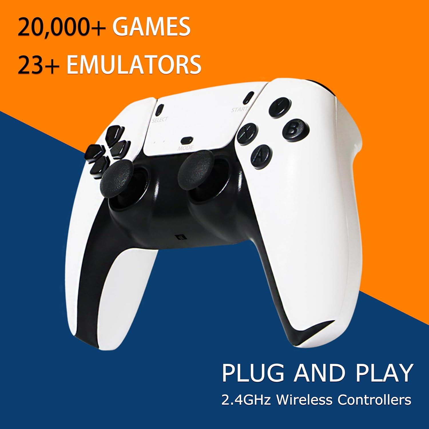 TV Box & Game Console M77 Ultra HD avec Deux Manettes et Télécommande - جهاز الترفيه والألعاب المتكامل - 2