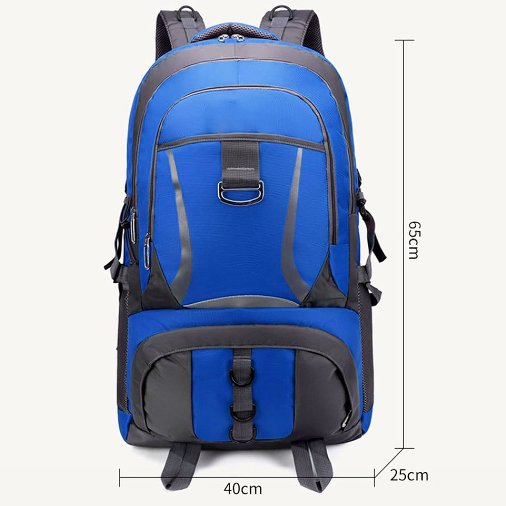 Sac à Dos Tactique Robuste et Imperméable Large Capacité 65L - حقيبة الظهر التكتيكية الاحترافية للمغامرات 65 لتر - 1
