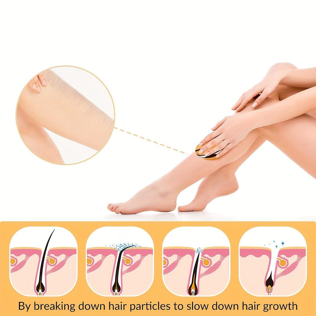 Gomme à épilation en cristal indolore magique - ممحاة سحرية لإزالة الشعر بالكريستال بدون ألم - 6