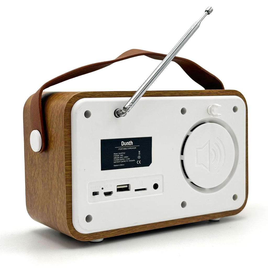 Haut-parleur et Radio Portable Dunth Premium Bluetooth V5.0 - مكبر الصوت والراديو الكلاسيكي المحمول 3