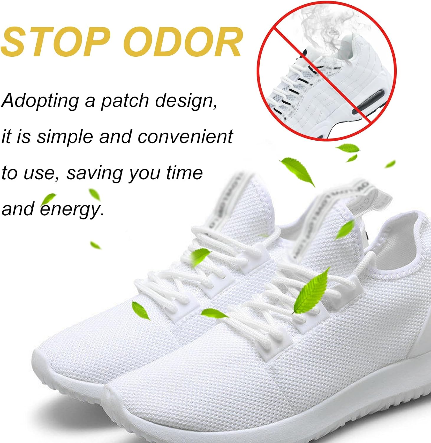 Patchs Déodorants et Anti-Humidité pour Chaussures 12Pcs - لاصقات العناية بالأحذية برائحة عطرة (طقم 12 قطعة) - 3