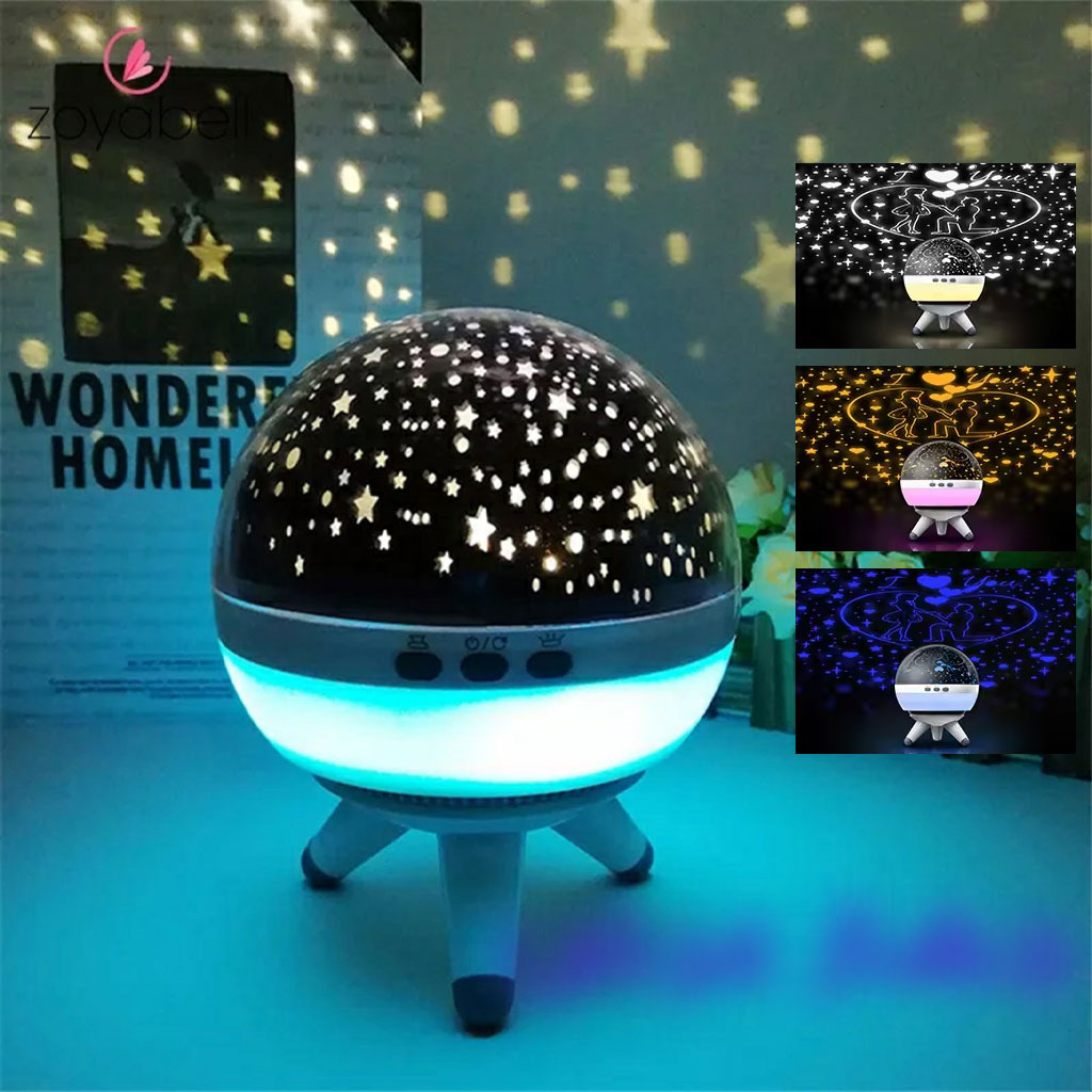 Projecteur ciel étoilé rotatif pour chambre enfants et bébés 2
