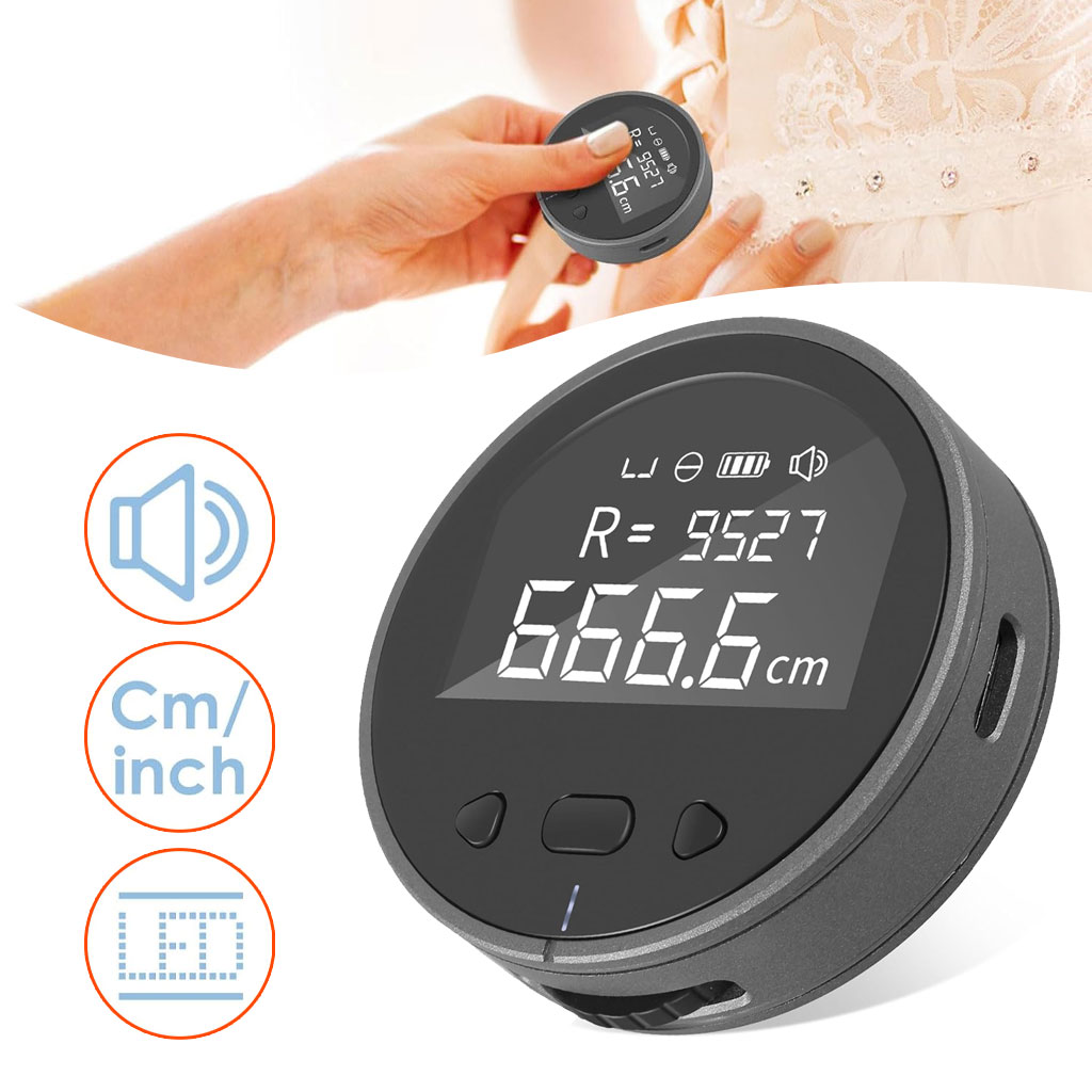 Règle électronique numérique avec écran LCD, outil de mesure de longueur 1