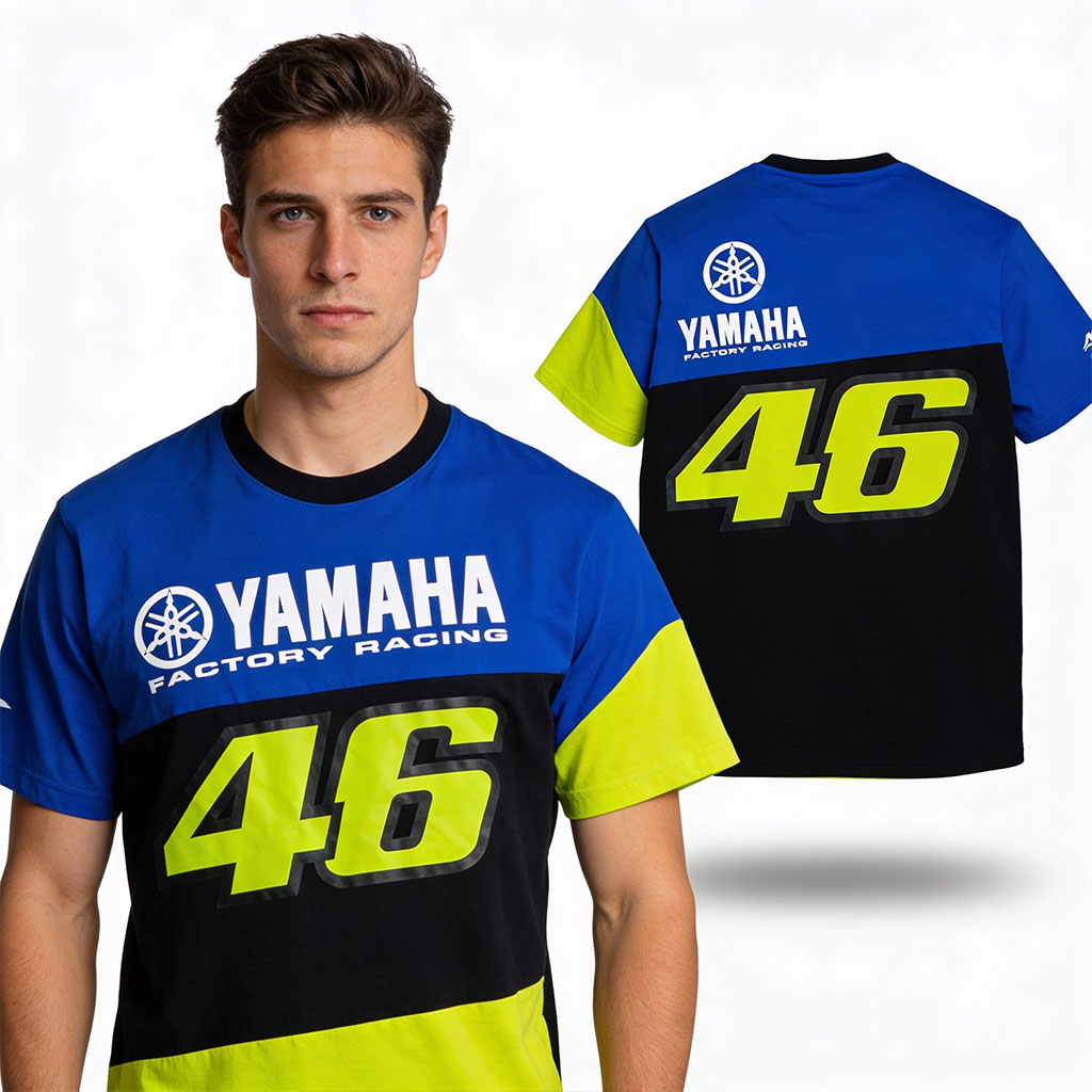 T-shirt Yamaha Factory Racing VR46 Legend - تيشرت ياماها فاكتوري ريسينغ 4