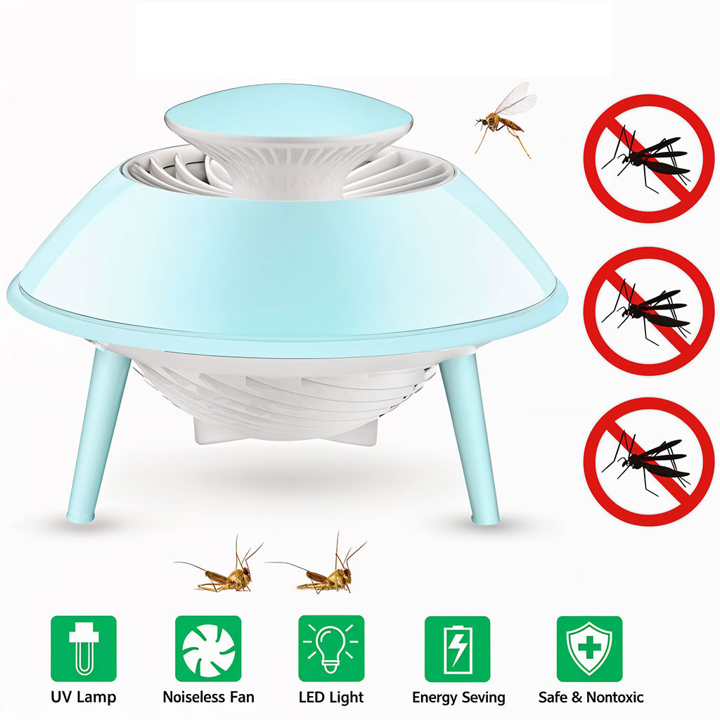 Appareil Anti-Moustique Lampe UV USB 5W Écologique 1