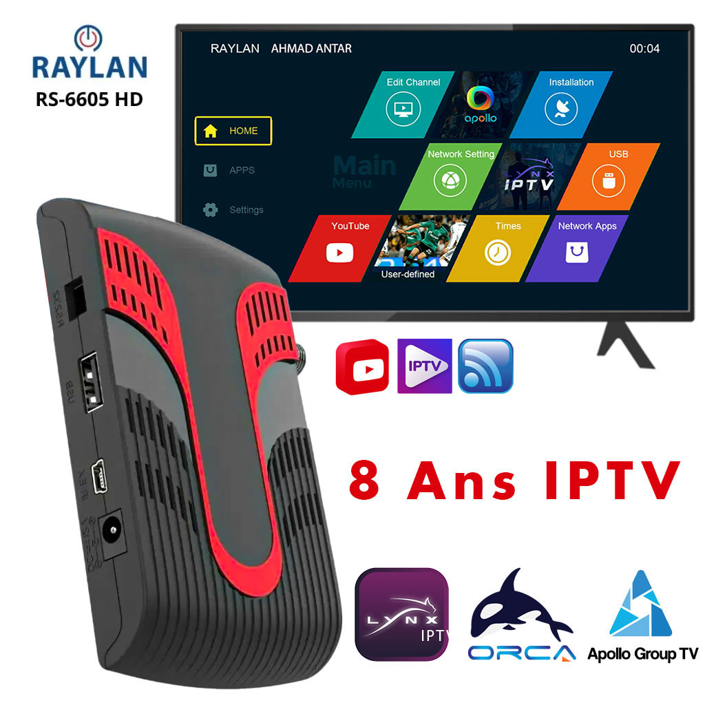 Raylan RS-66WN HD Digital Satellite TV Receiver 2