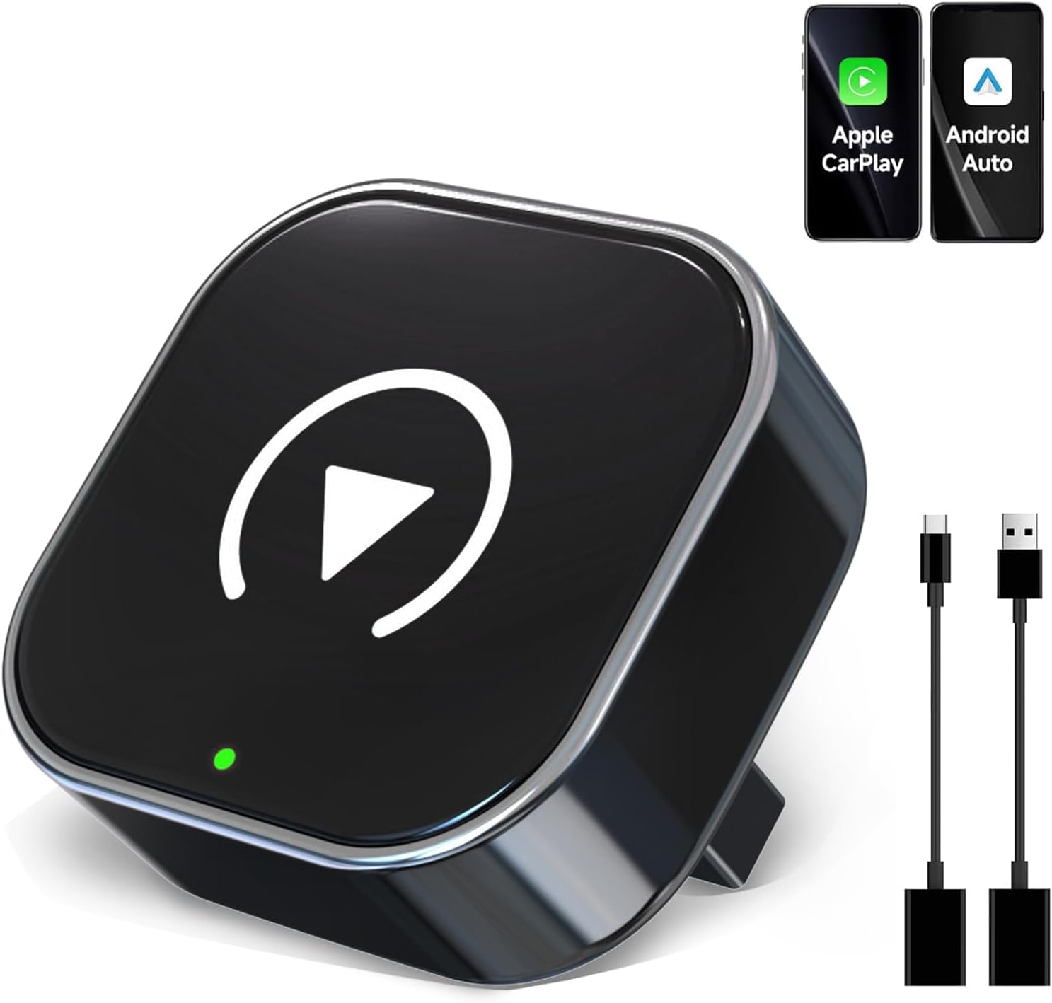 Adaptateur Sans Fil CarPlay et Android Auto pour Voitures - محول السيارة الذكي 2 في 1 - 4