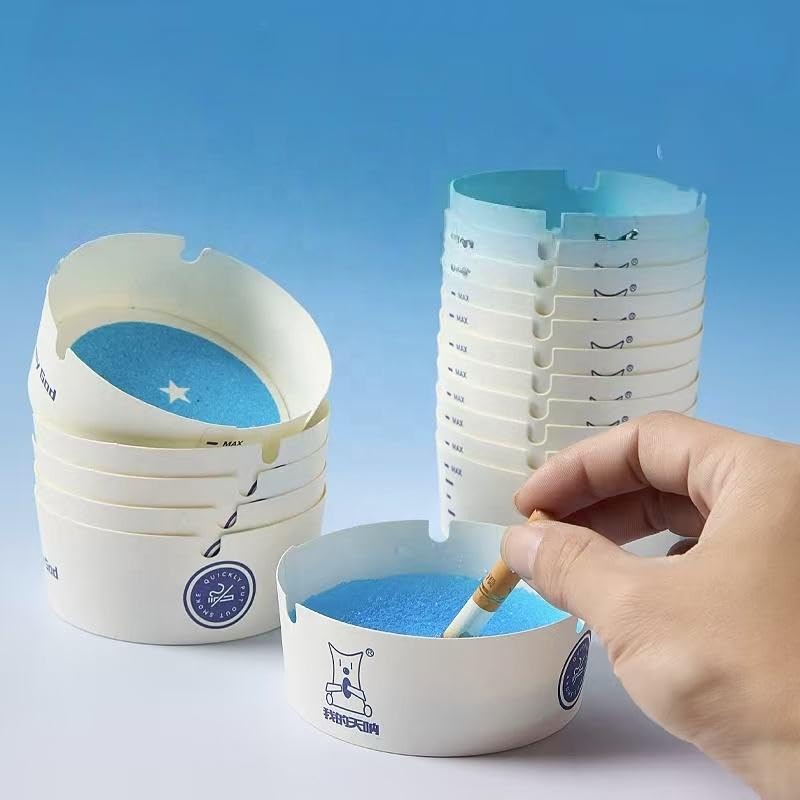 Cendrier Jetable Magique Anti-Odeur et Fumée Pack 25Pcs - منفضة السجائر الجيل المضادة للدخان والروائح - 4