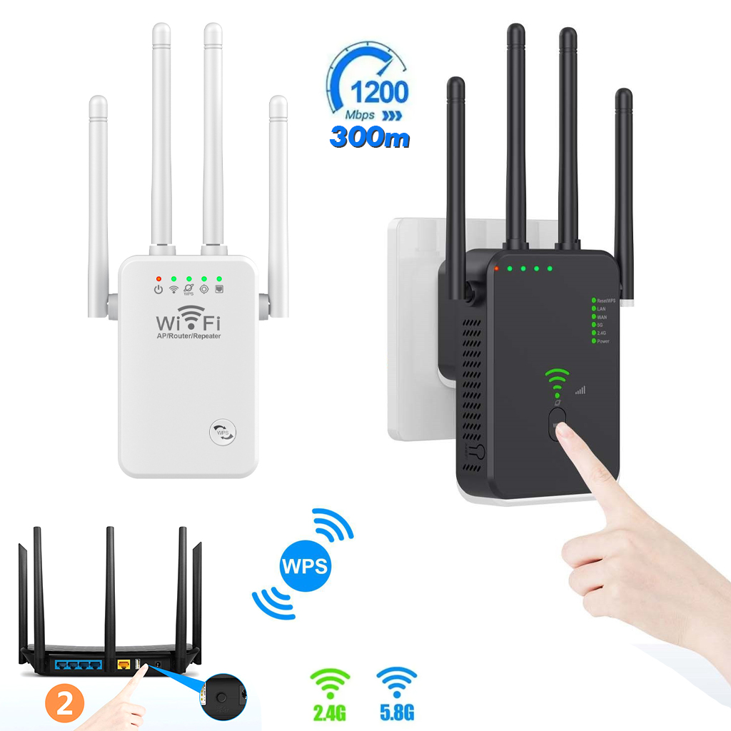 300M Wifi routeur sans fil répéteur 2.4G répéteur de Signal Extender 4 antenne routeur amplificateur de Signal pour la maison 1