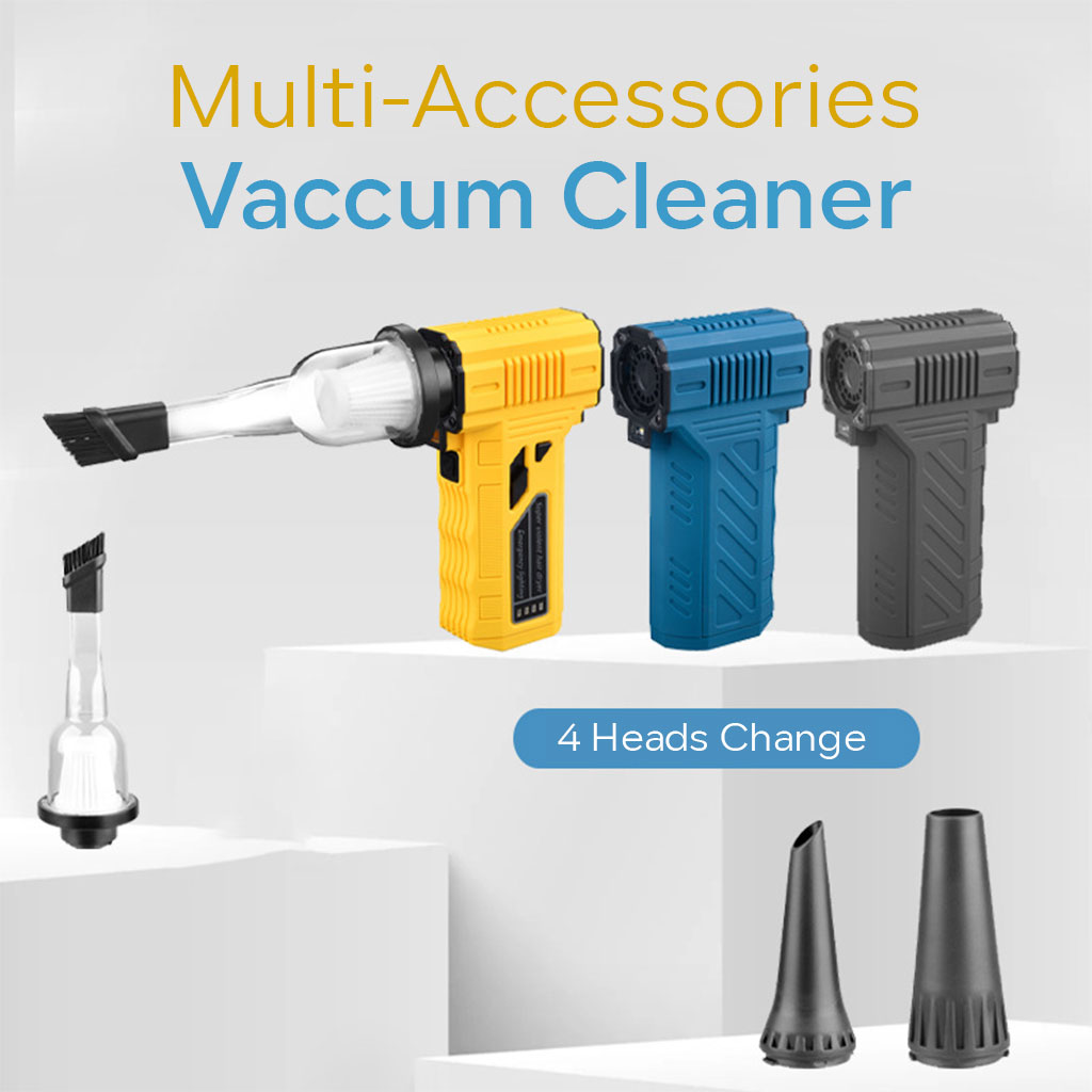 Souffleur Turbo et Aspirateur Portable F036-1 avec Accessoires - منفاخ ومكنسة الهواء التوربينية المحمولة (2 في 1) - 9