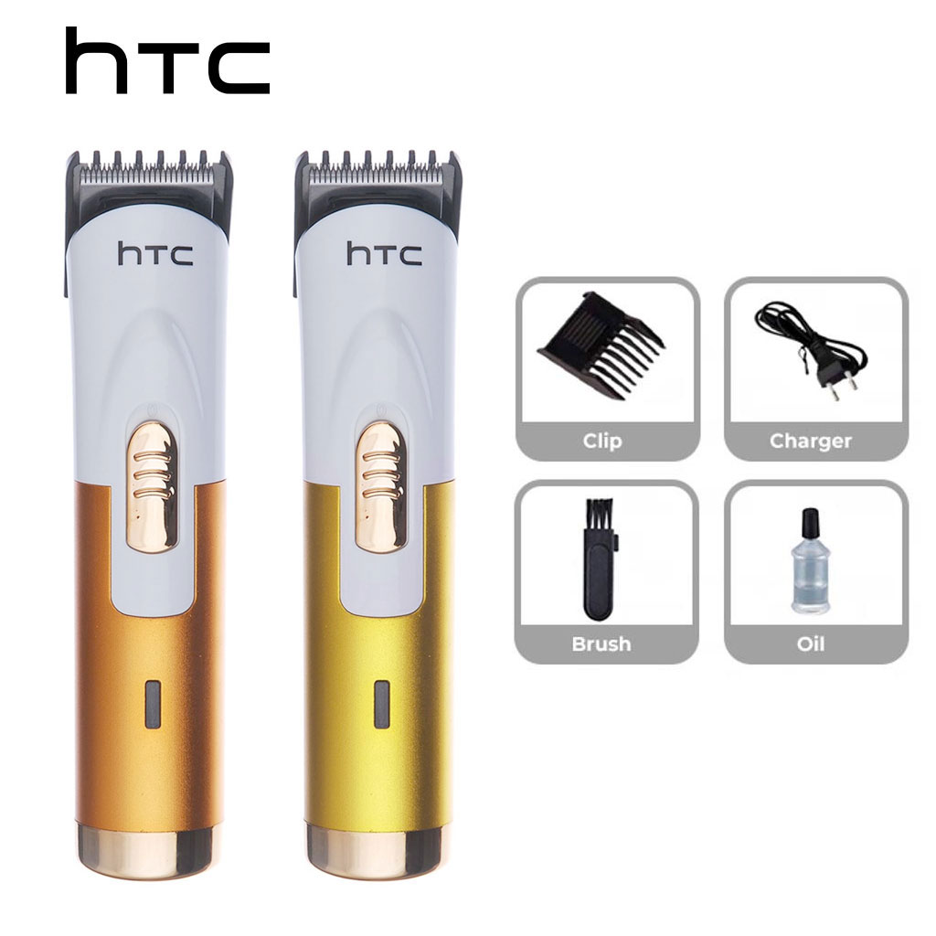 Tondeuse HTC AT-518b avec autonomie de 45 min, 4 réglages de longueur 1