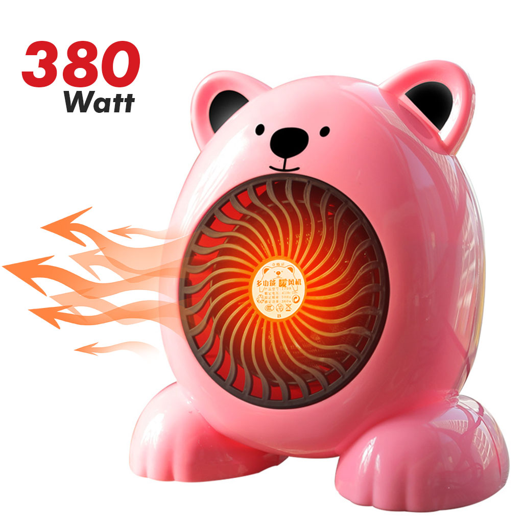 Mini radiateur chauffage électrique Ours 380W 1