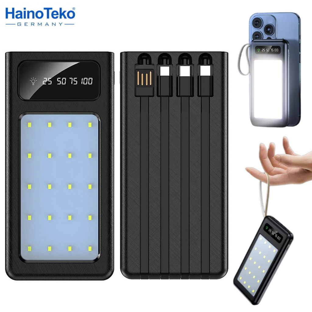 Power Bank et LED 20000mAh avec Charge Rapide 2en1 – باور بانك مع شحن سريع 1